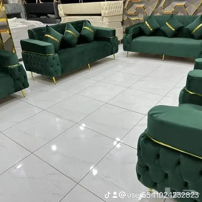 كنب جديد جاهز حرف ال و7نفر 19