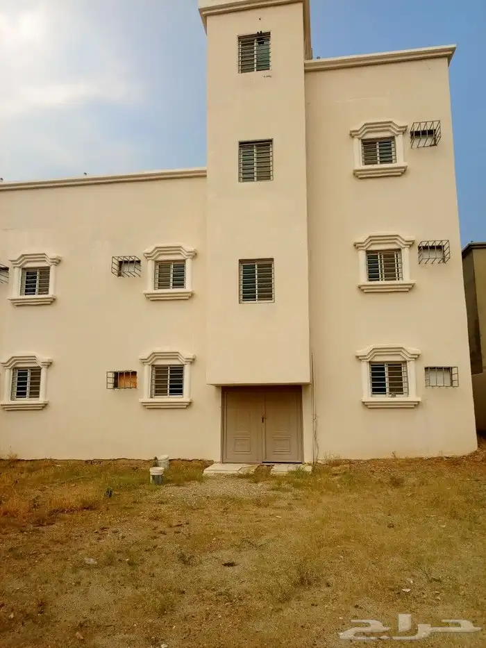 للبيع عماره دورين وملحق مدينة بارق حي أبو رماده من 900الف 0