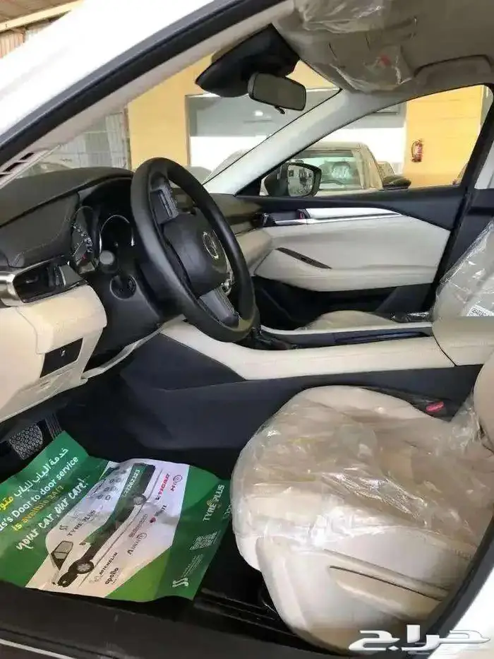 مازدا 6 ستاندر خليجي موديل 2025 متوفر ( بيج - فضي ) 4