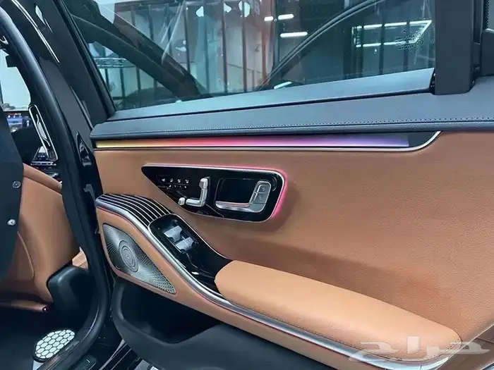 كيت برابوس مرسيدس الجوهرة W223 ليد تفاعلي بيانو بلاك 13