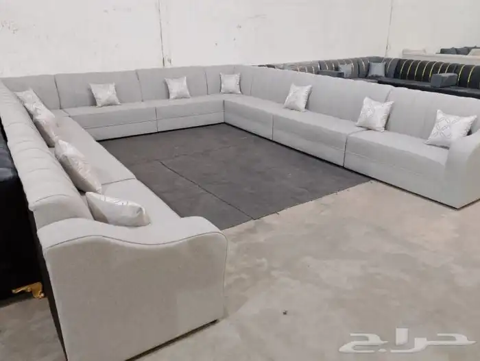 كنب جديد جاهز حرف ال و7نفر 17