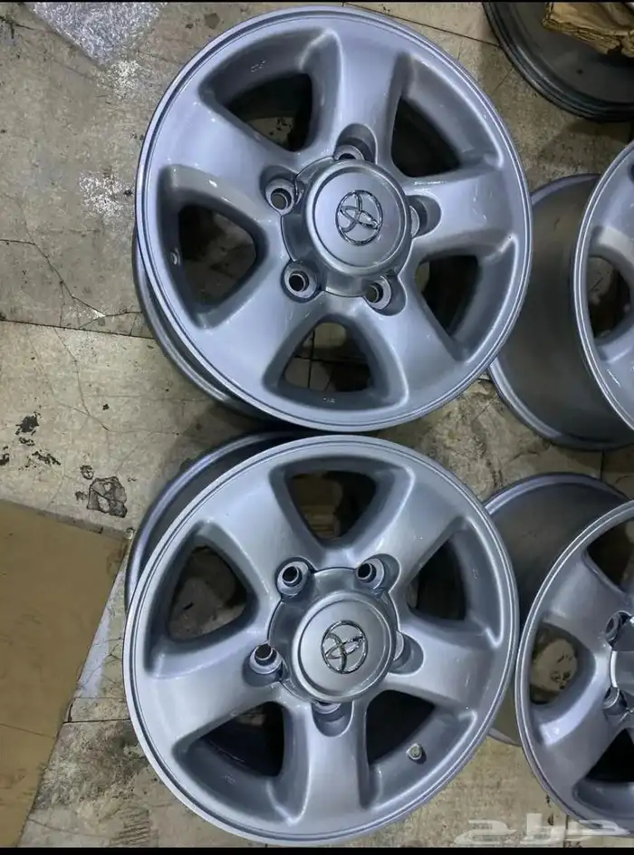 جنوط جيب لاندكروزر مقاس 16 اصلي وكاله موديل 98 2