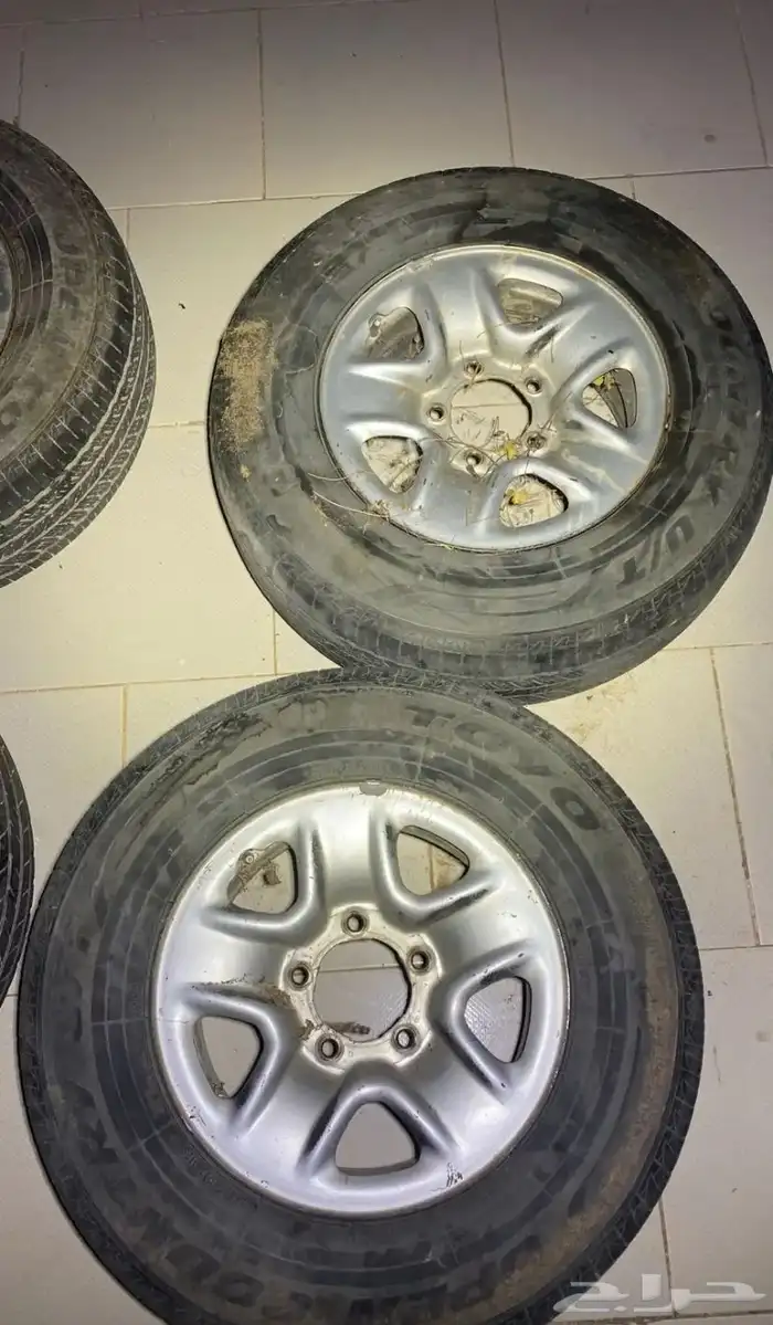 جنوط ديزل 17حقت لاتد كروزر جي 2009وكاله اقبل بدل جنوط هلل17 0