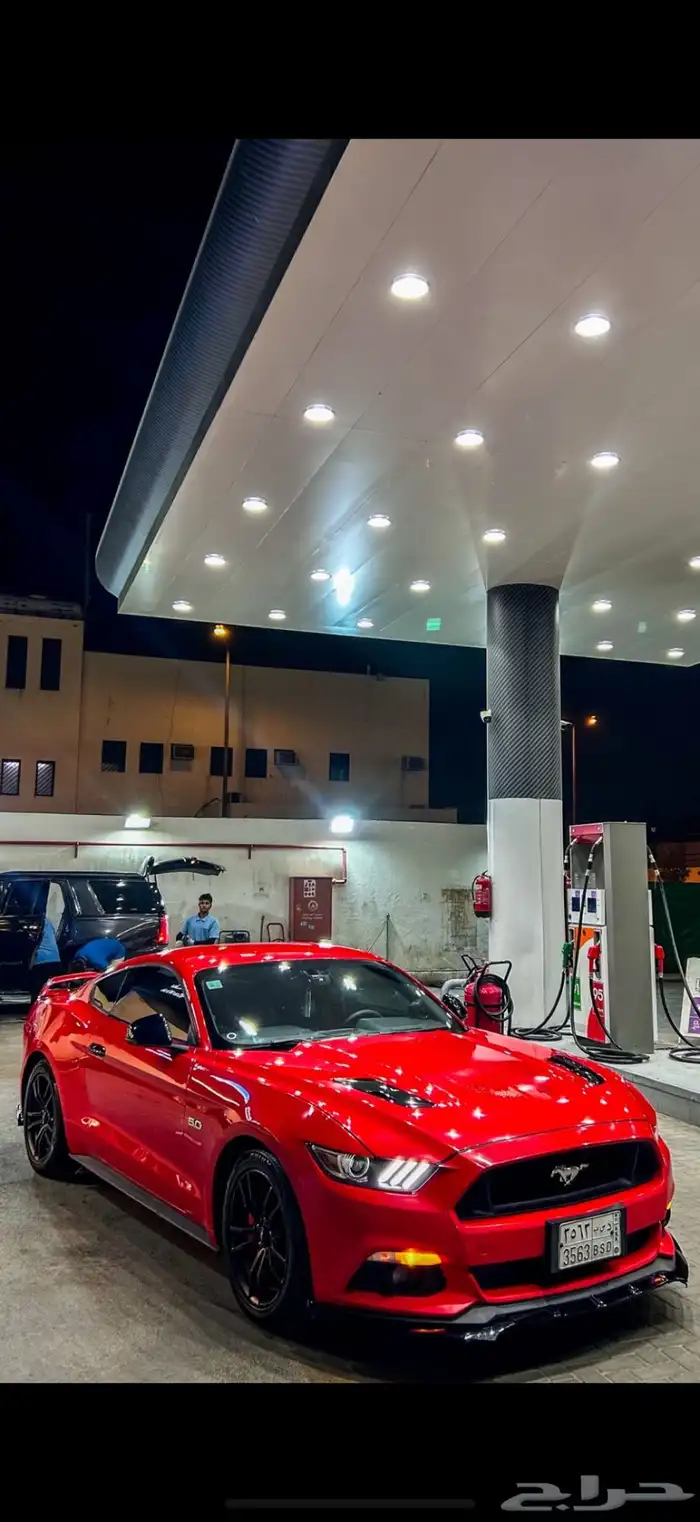 موستنق V8 بودي وكاله ممشى 190 لون احمر 0