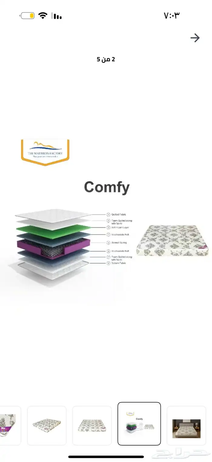 مرتبة نفر ماركة كومفي جديدة 1