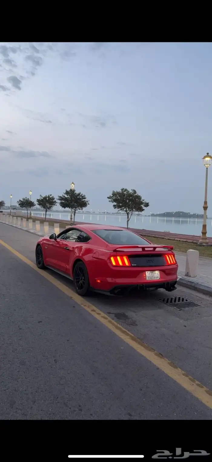 موستنق V8 بودي وكاله ممشى 190 لون احمر 1