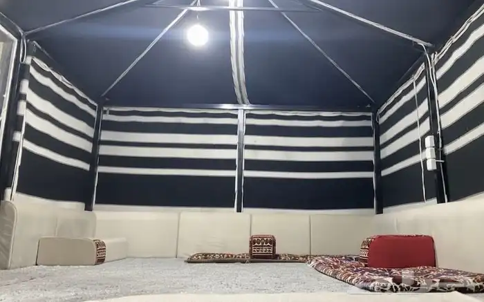 بيت شعر حديد للبيع استعمال نظيف جدا 0