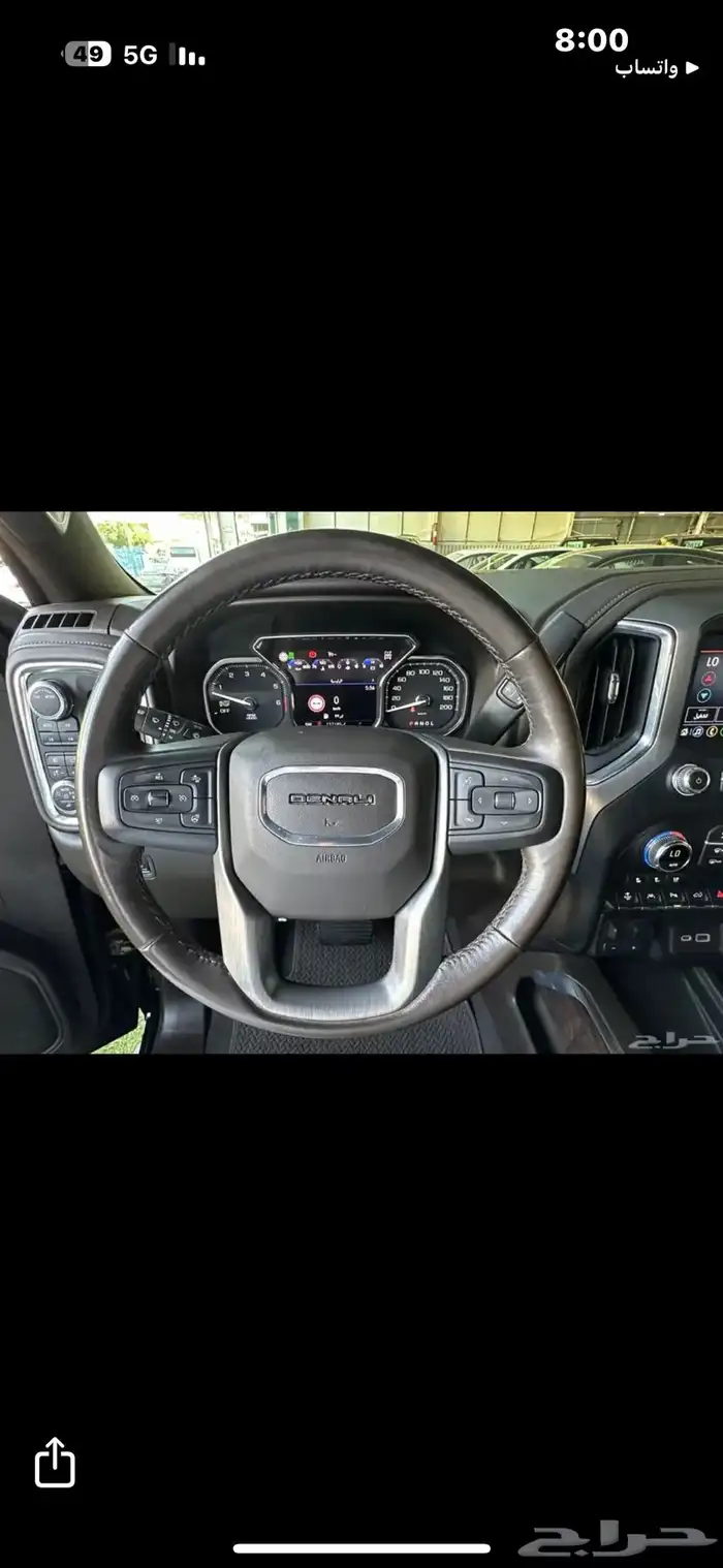 جمس حوض سيرا دينالي غمارتين اسود 2021 13