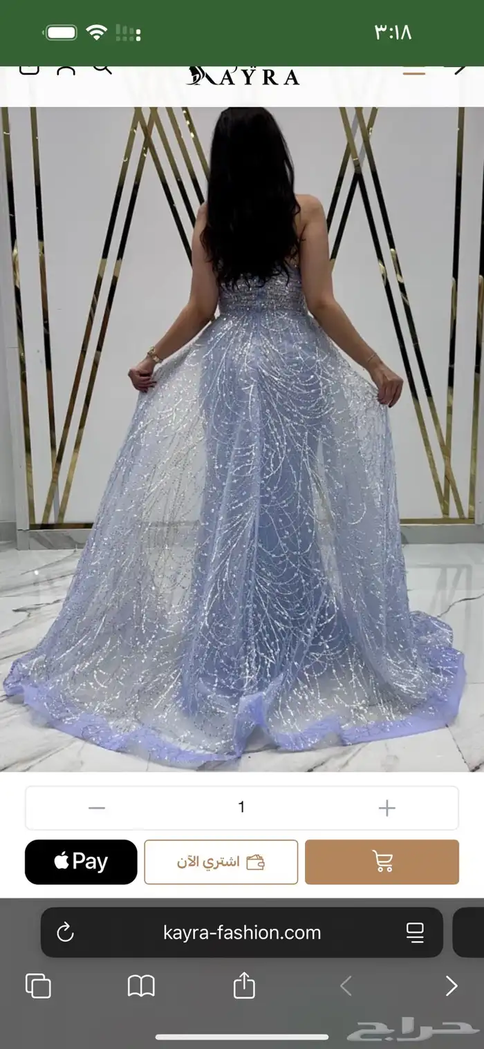 فستان سهرة فخم للبيع 0