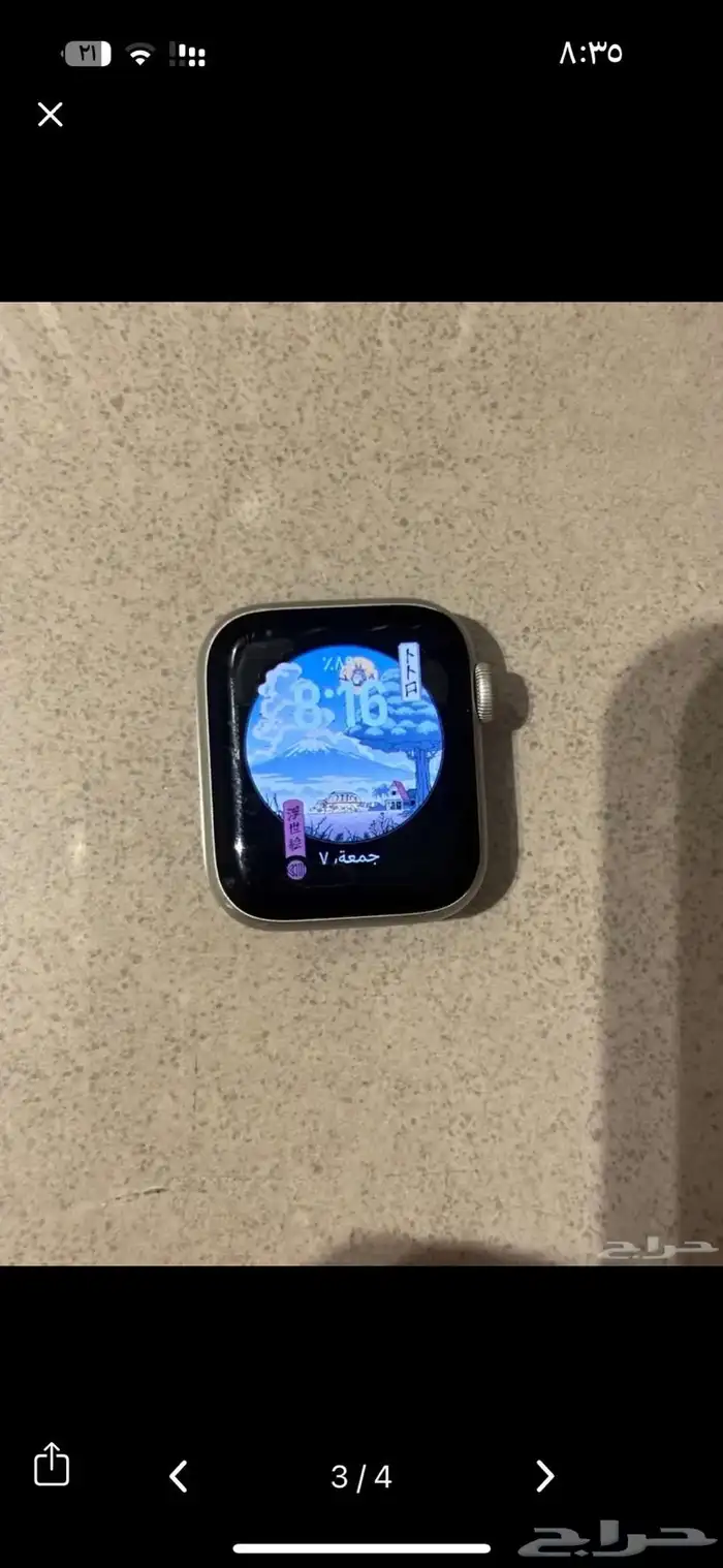ساعه ابل se11 الجديده اخر اصدار مقاس40 بطاريه 100 4