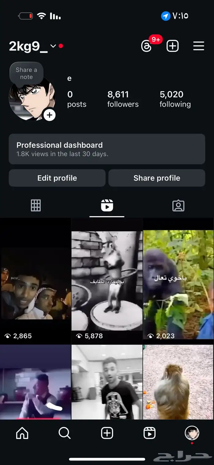 حساب انستا شبه رباعي 0