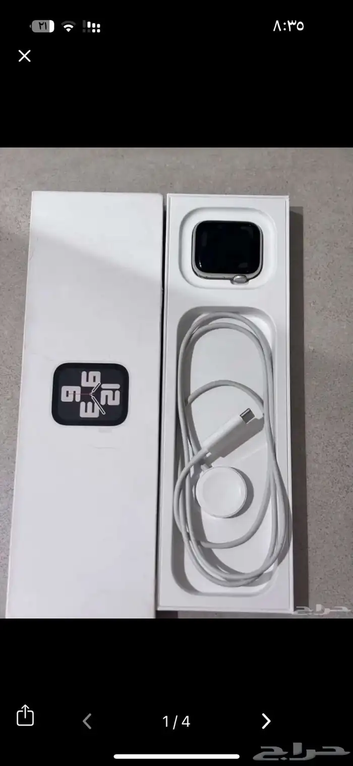 ساعه ابل se11 الجديده اخر اصدار مقاس40 بطاريه 100 2