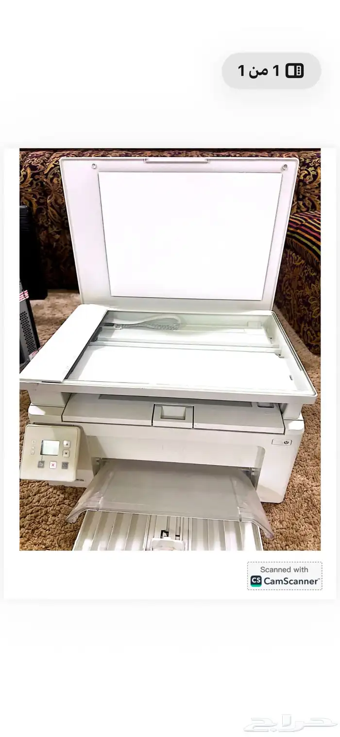 طابعة ليزر بحالة ممتازة 0