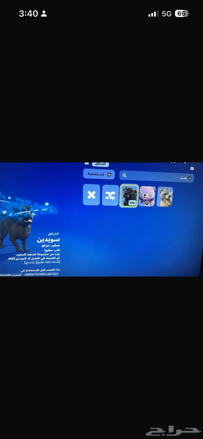 حساب فورت 11