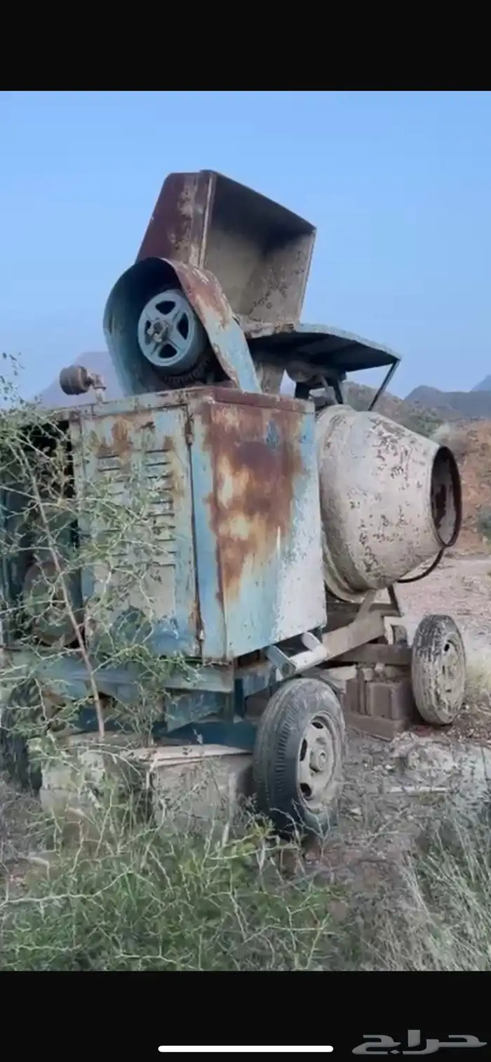 خلاطة ونش باكيت معى برميل للبيع 0