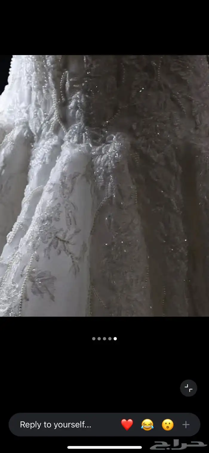 فستان زفاف مستعمل 3