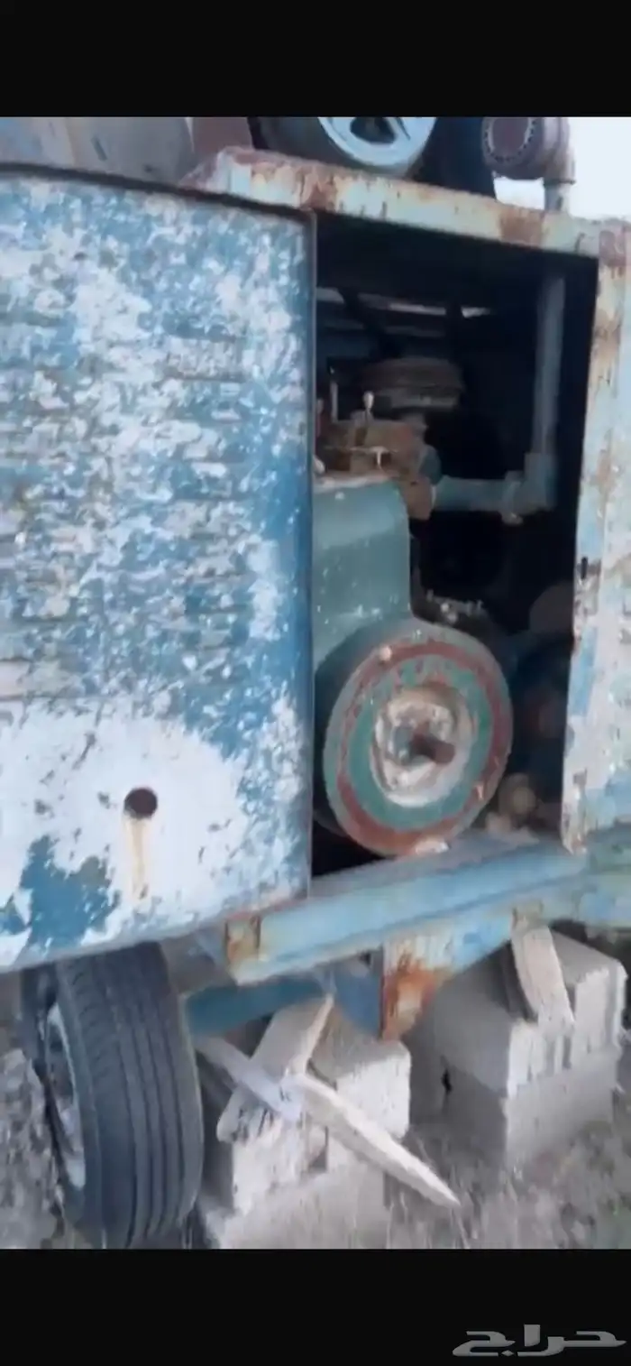 خلاطة ونش باكيت معى برميل للبيع 1