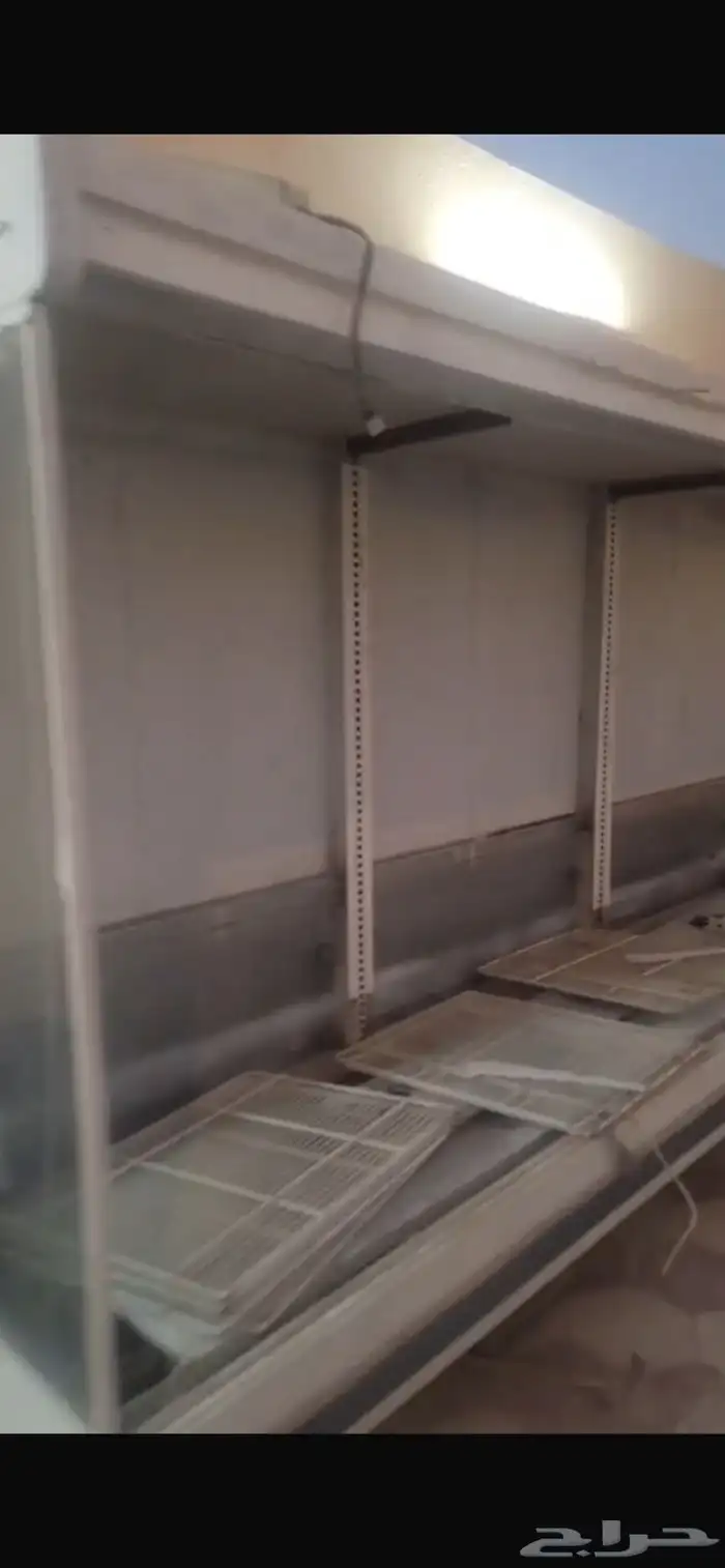 اغراض بقالة رفوف وثلاجتين 1