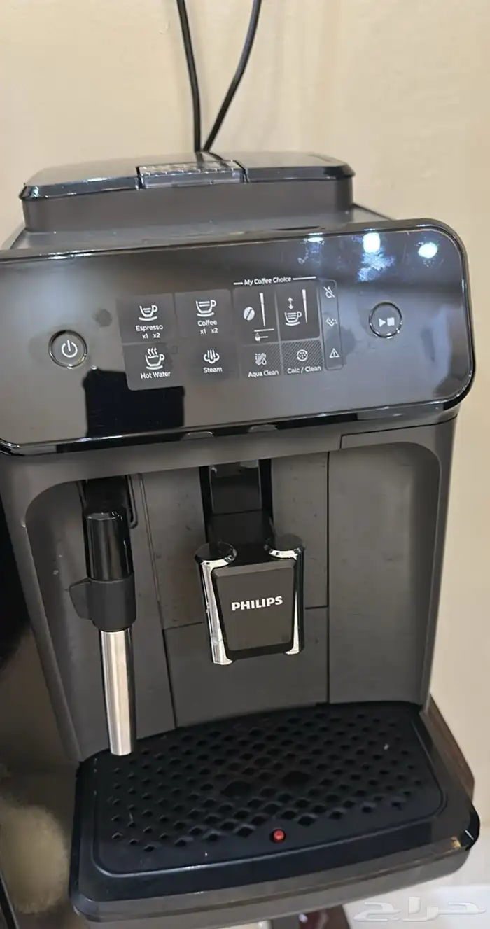 مكينه تحضير الاسبريسو الأوتوماتيكية بالكامل من فيليبس مع شاش 0