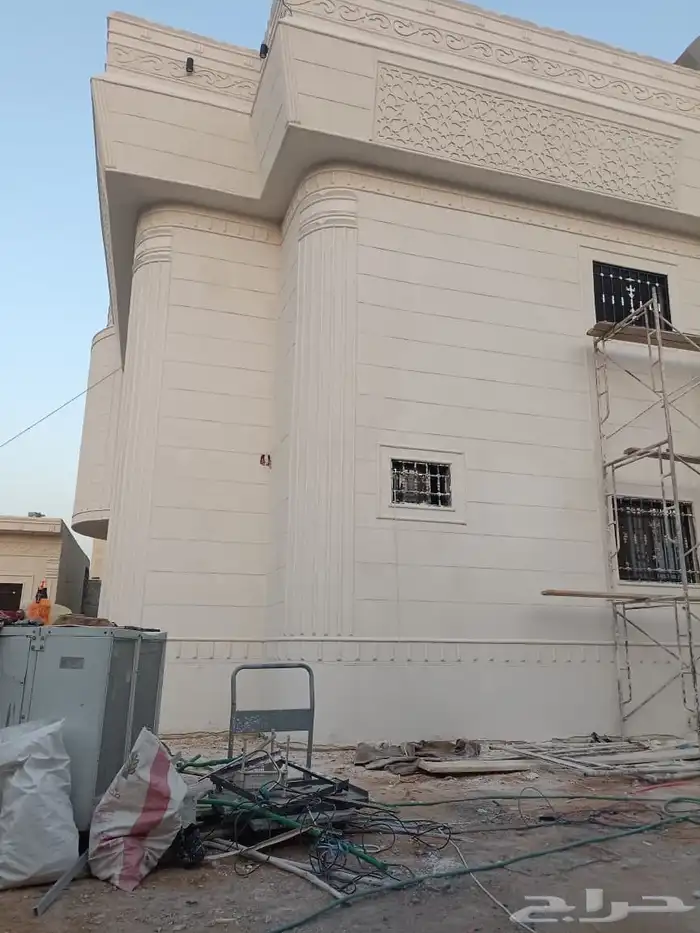 لياسه ملونه وديكورات خارجيه بديل الحجر الطبيعي باشكال مختلفه 0