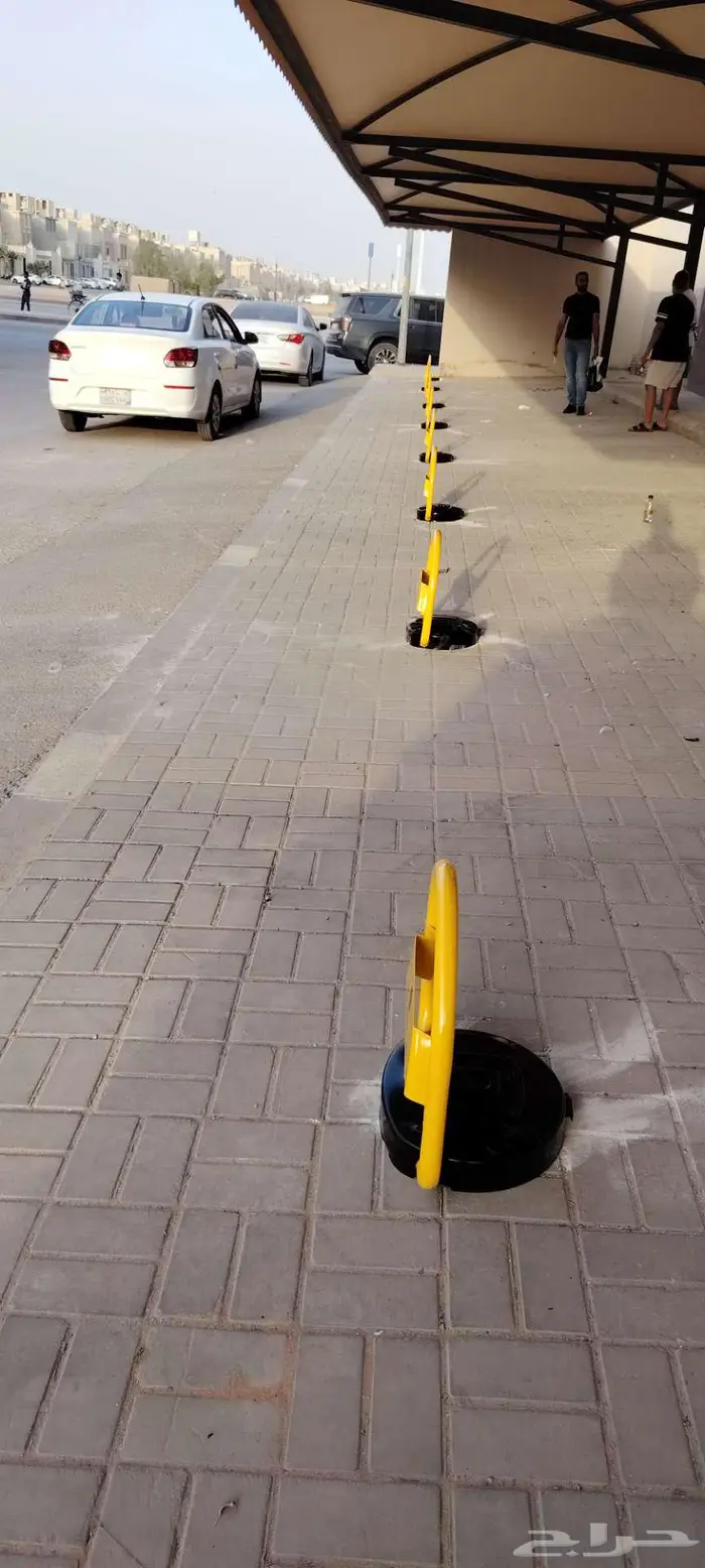 جهاز حاجز مواقف السيارات مطبات بوابات مواقف السيارات 2