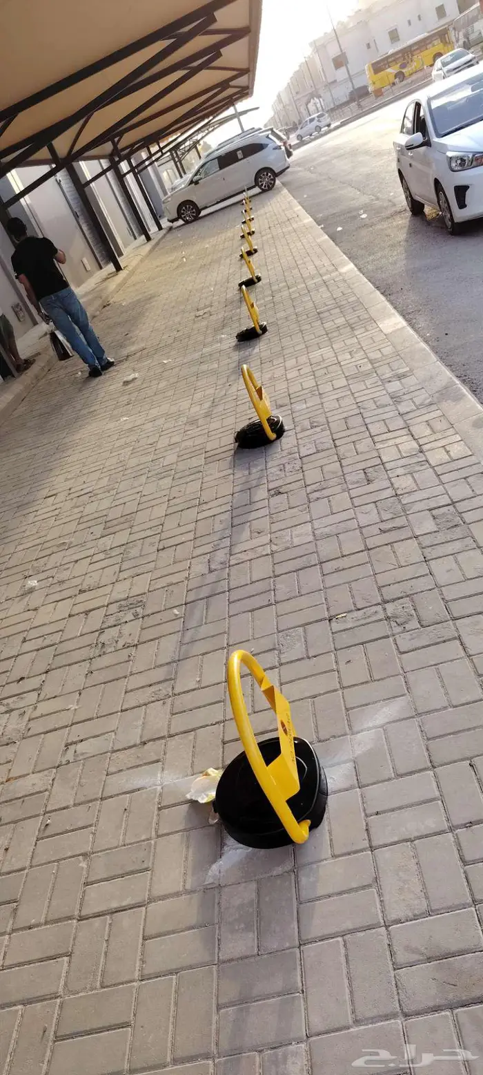 جهاز حاجز مواقف السيارات مطبات بوابات مواقف السيارات 4
