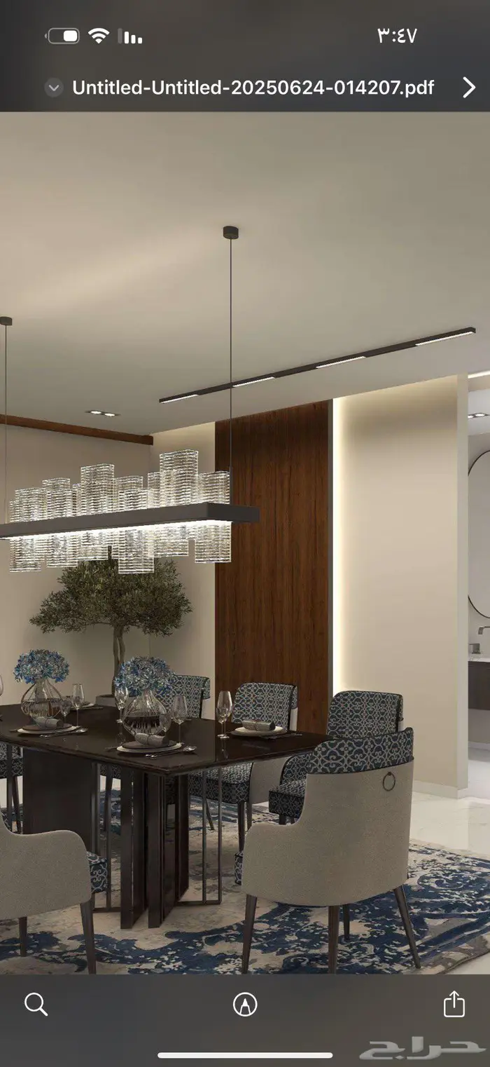 مصممة ديكور تصميم واشراف وتنفيذ 13