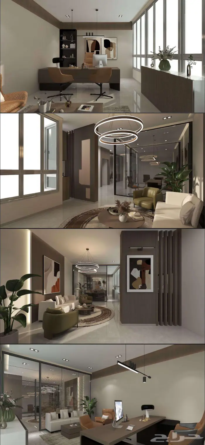 مصممة ديكور تصميم مكاتب ادارية 22