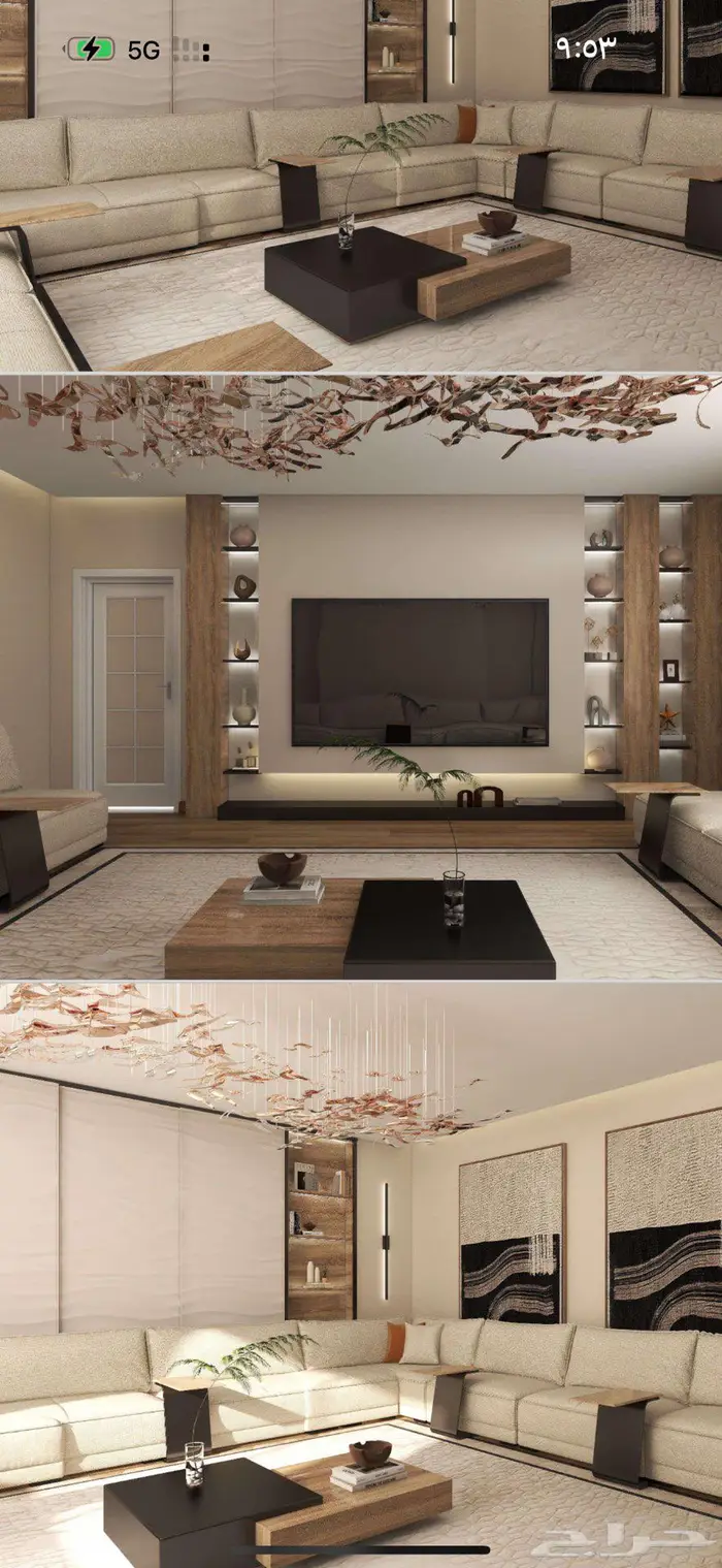 مصممة ديكور تصميم واشراف وتنفيذ 27