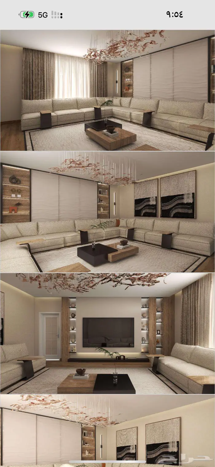 مصممة ديكور تصميم واشراف وتنفيذ 26