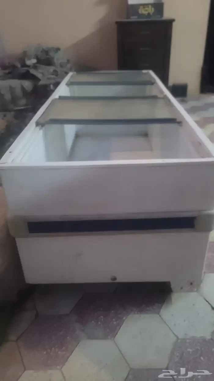 اغراض بقالة رفوف وثلاجتين 3