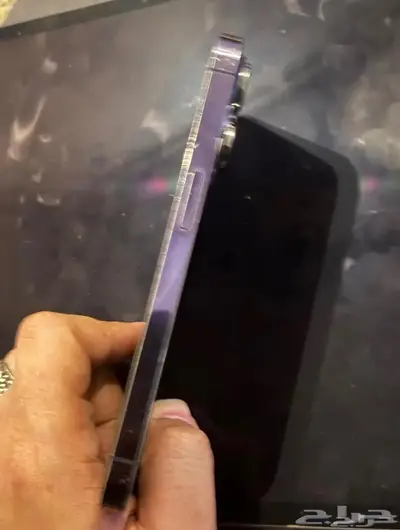 للبيع ايفون 14 برو 256 جيجا فيه كسر حسب الموضح بالصور index