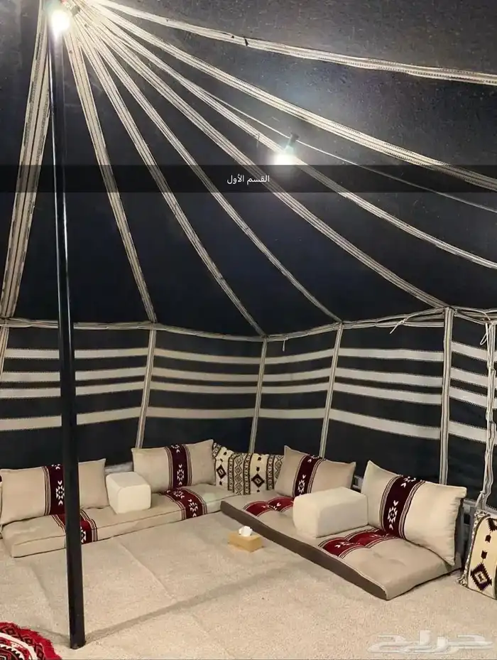 مخيم دار العوجا شمال الرياض حي الخير (قسمين) 5