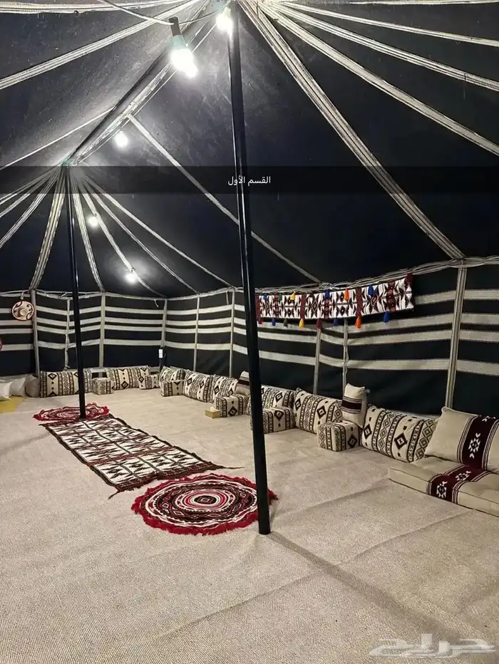 مخيم دار العوجا شمال الرياض حي الخير (قسمين) 6