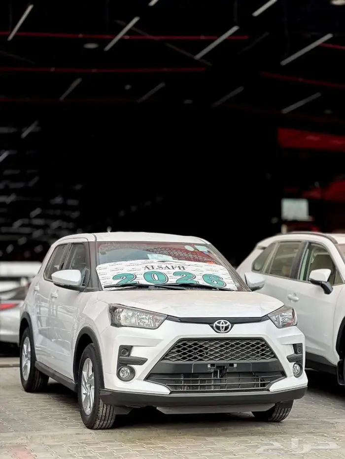 الاقل سعرا تويوتا رايز XLE ستاندرد موديل 2026 كاش او تقسيط 0