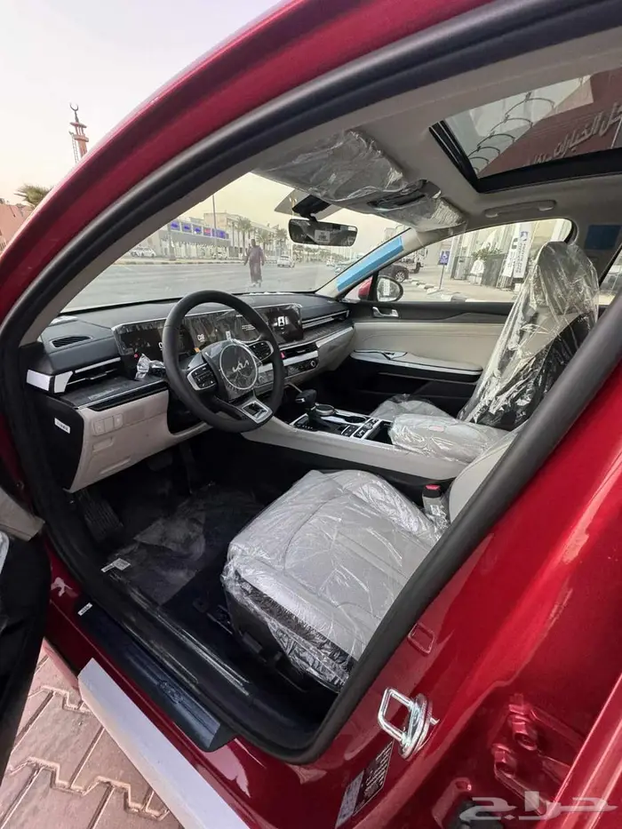 كيا k5 نص فل فتحة سقف بانوراما موديل 2026م 4
