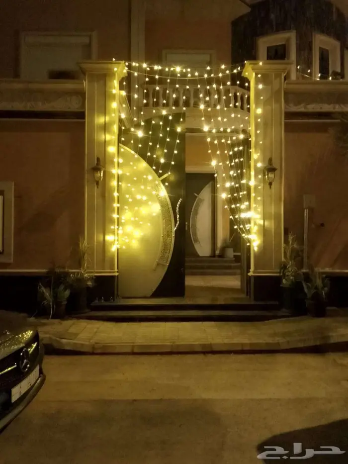 زينه عرس اضاءه عرس اضاءه حفل زواج تاجير 3