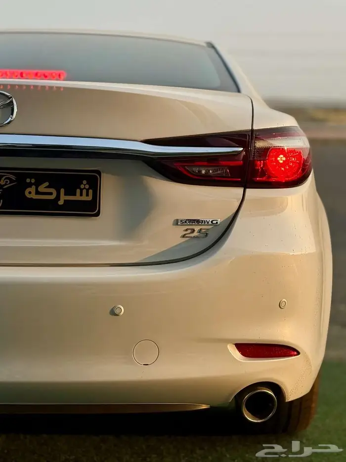 مازدا 6 ستاندر خليجي موديل 2025 ابيض   الوان 3