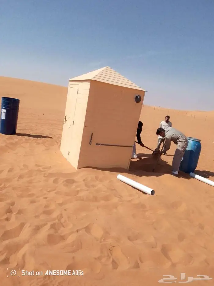 حمامات وخيام 0