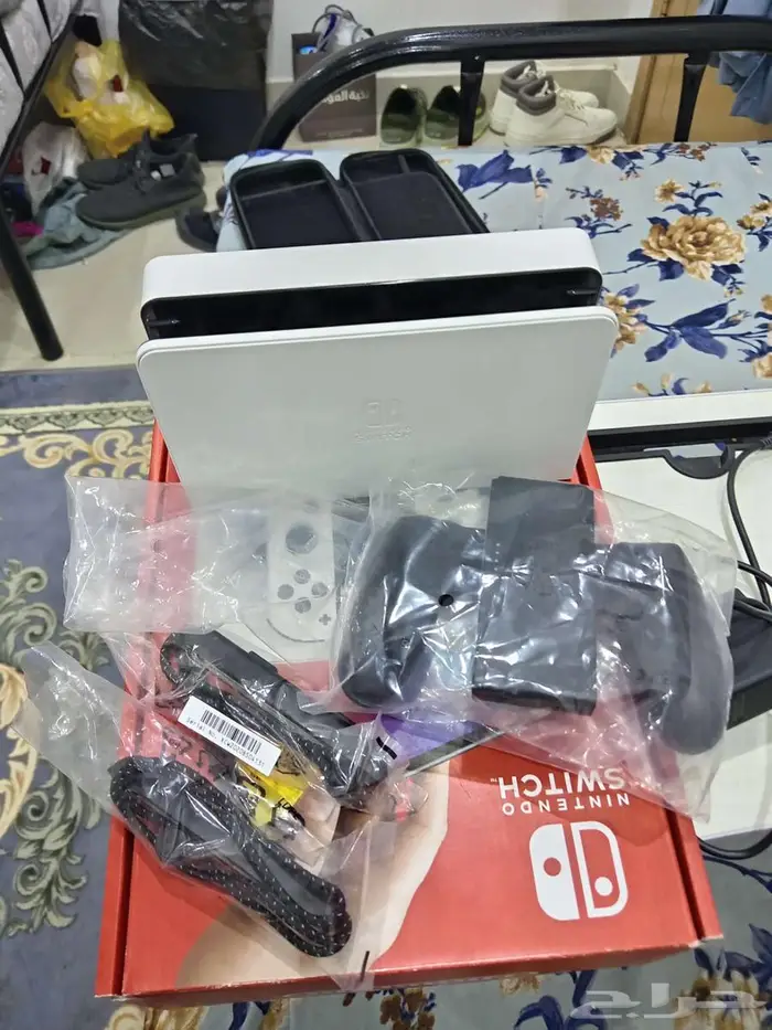 نينتندو سويتش اوليد معدل بكامل الملحقات ذاكره 256 GB 2