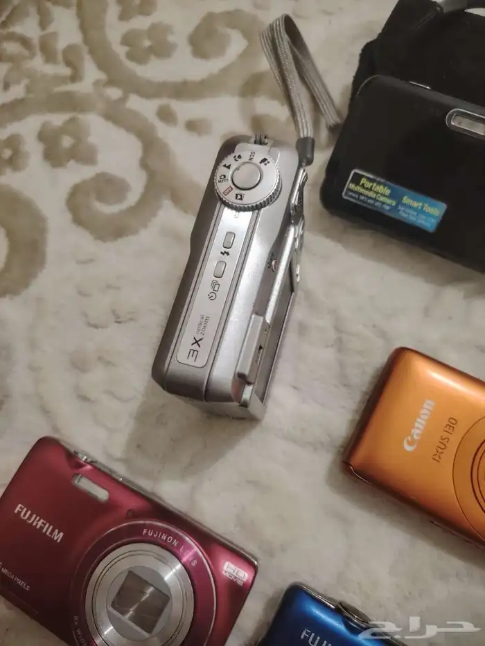 كاميرا كانون و كوداك و سامسونج و فوجي نظيفه 3
