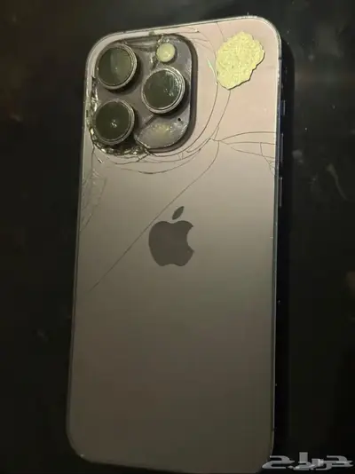 للبيع ايفون 14 برو 256 جيجا فيه كسر حسب الموضح بالصور index