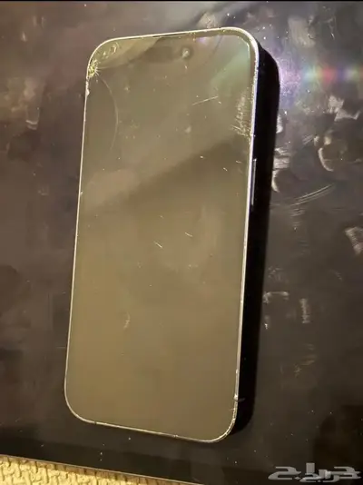 للبيع ايفون 14 برو 256 جيجا فيه كسر حسب الموضح بالصور index