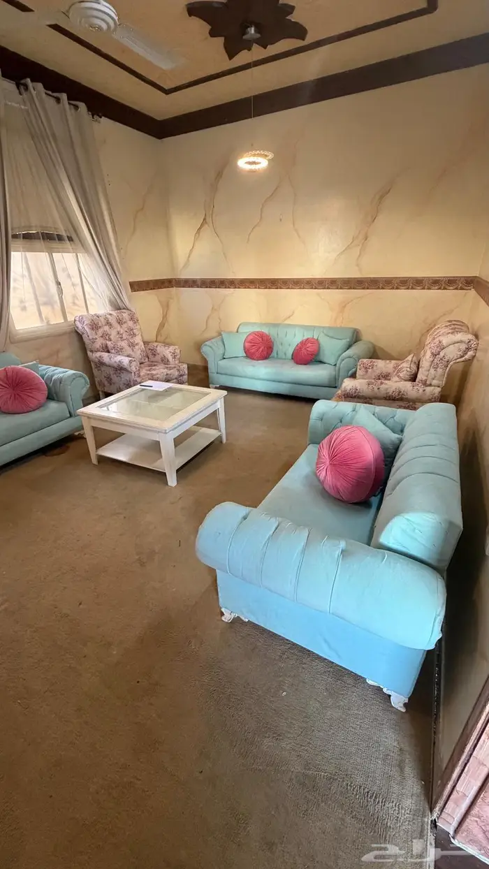 كنب نظيف 13 شخص مع ملحقاته 0