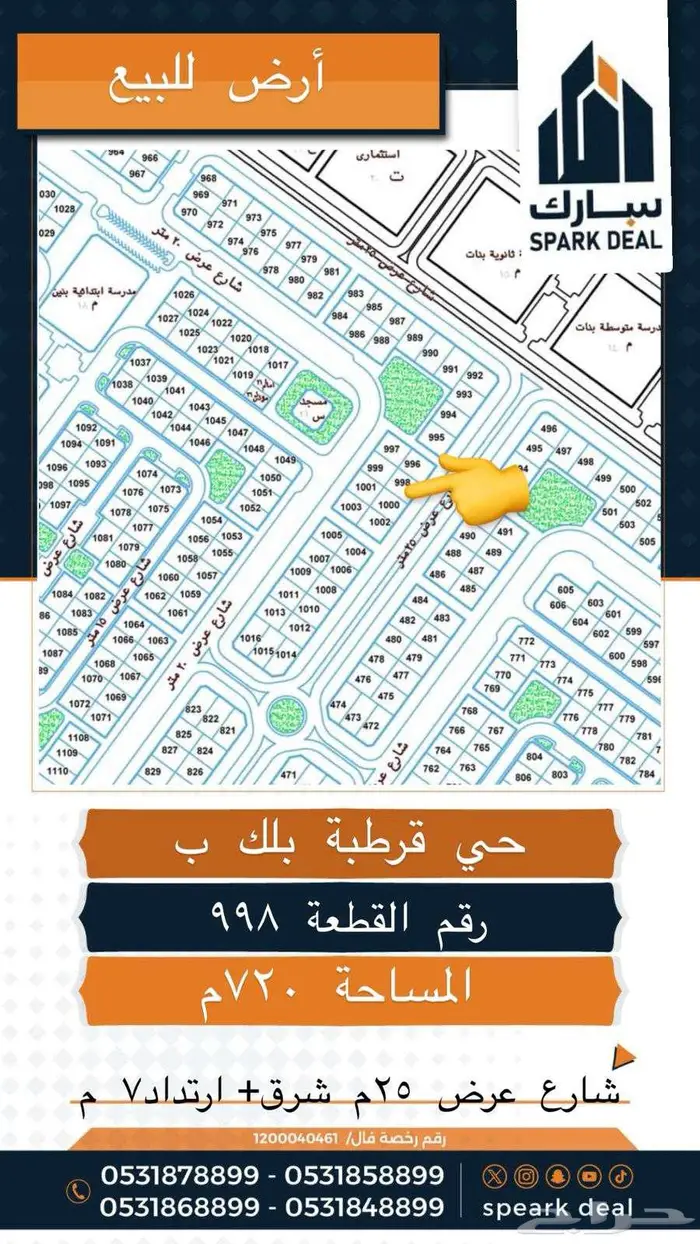 اراضي للبيع بجميع احياء عرعر الحدود الشمالية 23