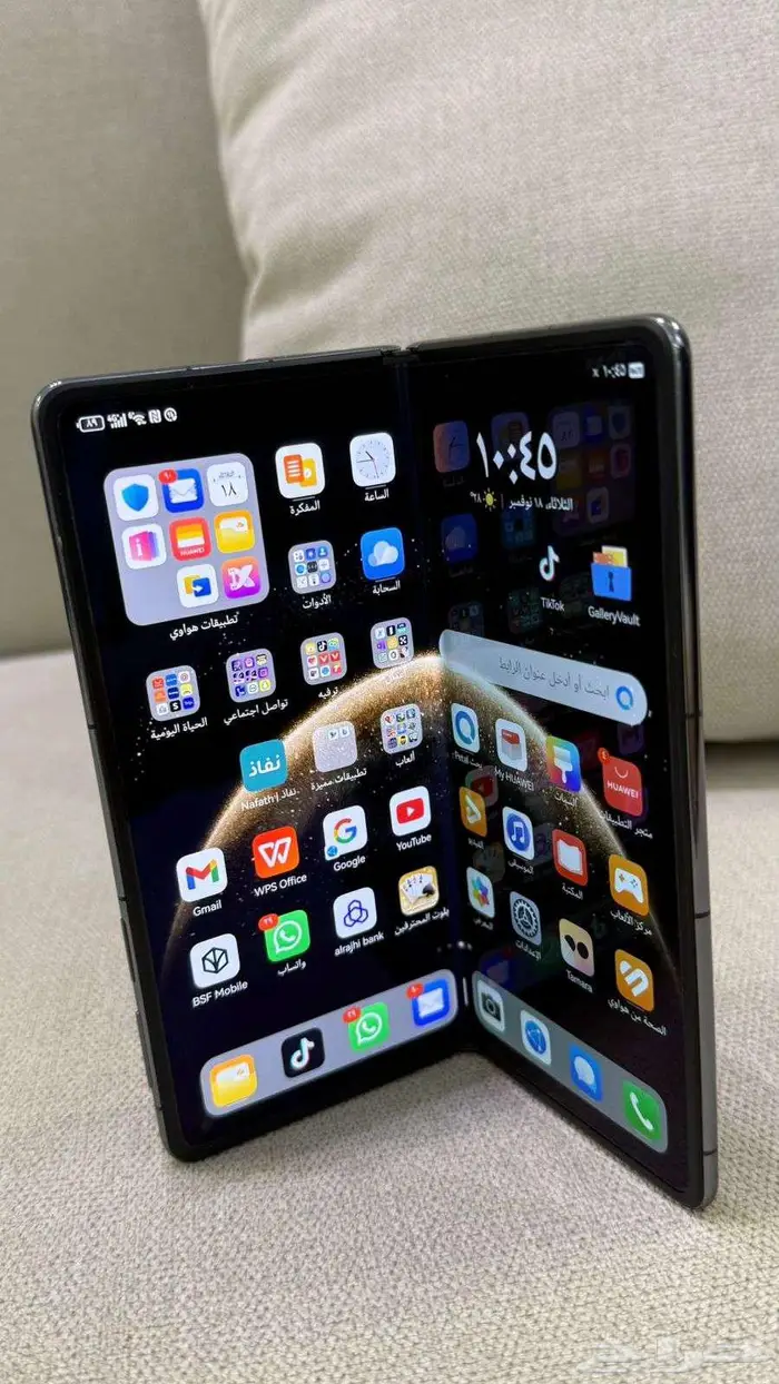 جوال هواوي ميت اكس قابل للطي 4