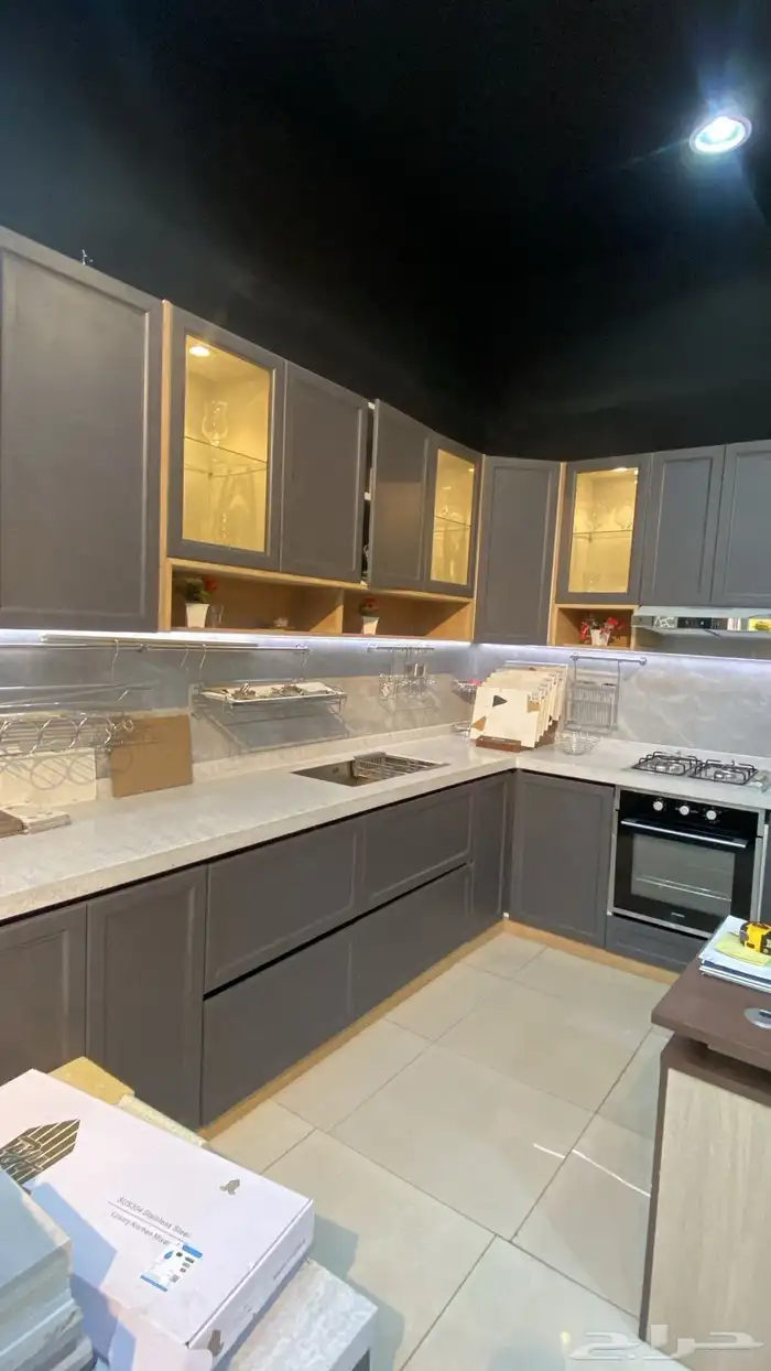 مطبخ صاج المنيوم جاهز للبيع 4   3 1