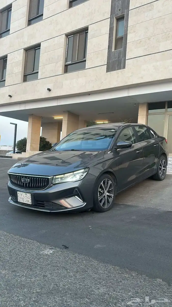 جيلي امجراند 7 الموديل 2023 الممشى 129 الف كيلو البدي رشوش 0