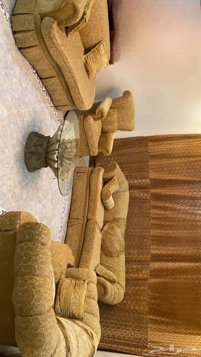 طقم كنب مستعمل 0