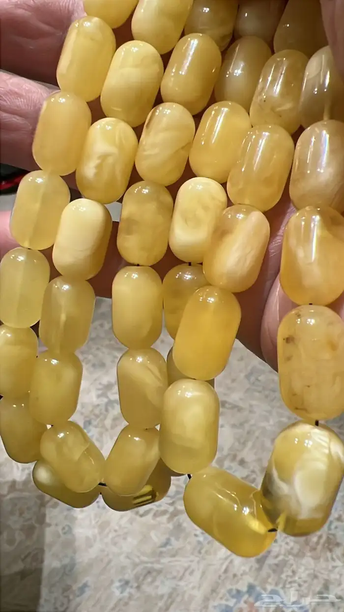 مزاد سبح كهرمان ذهب الرجال(7ونص) 5